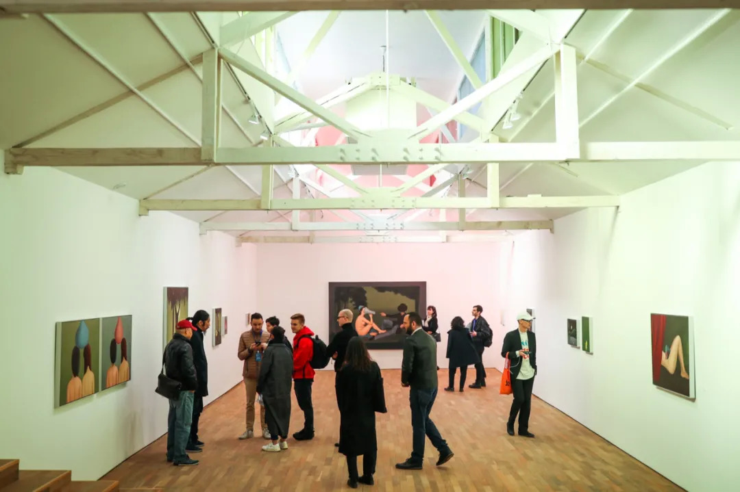 北京798艺术区举行的画廊活动
